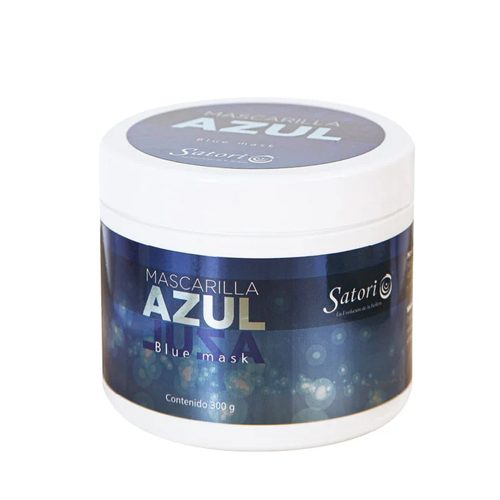 mascarilla azul